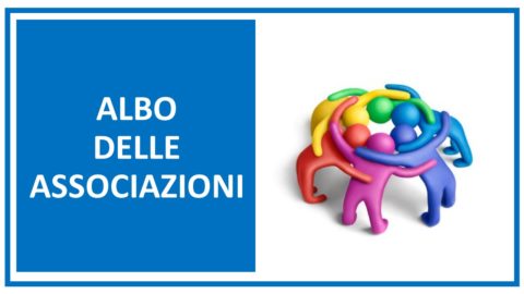 Avviso pubblico iscrizione all'Albo Comunale delle Associazioni